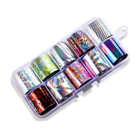 Coffret Nail Art - GLITZA - Motifs Et Paillettes Pour Personnaliser Ses Ongles