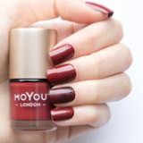 VERNIS STAMPING RUSTY RED  9ml  MOYOU