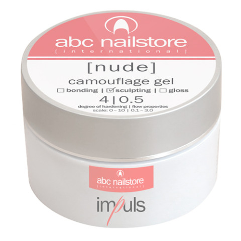 Gel UV NUDE CAMOUFLAGE IMPULS ABC NAILSTORE 15gr