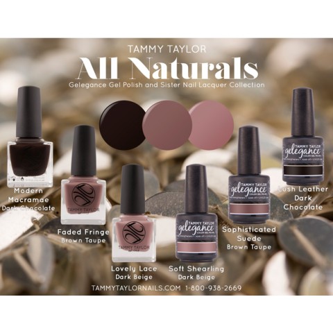 VERNIS SEMI PERMANENT ALL NATURALS Collection Tammy Taylor