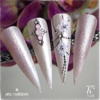Gel UV Couleur #1067 ABC Nailstore  soft rose glamorous