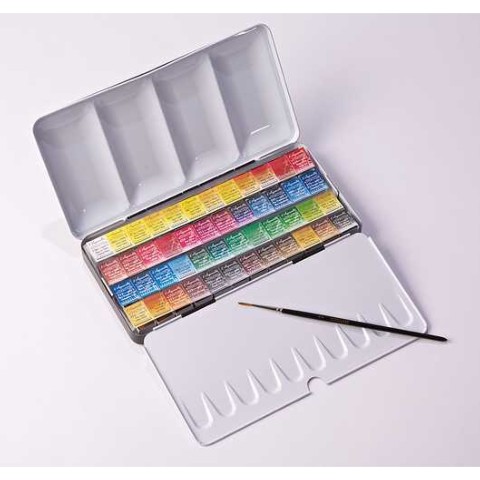 MEGA KIT 48 PEINTURES AQUARELLE Française au Miel SENNELIER  