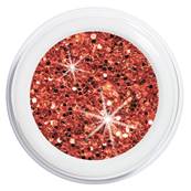 2340-1060 artistgel never without glitter, blunted red