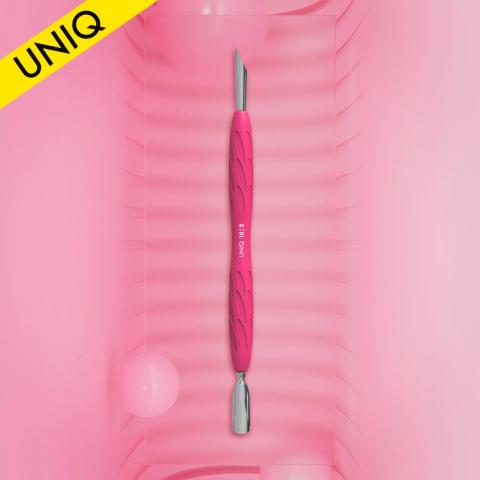 Pousse  cuticules STALEKS UNIQ 10 TYPE 2 (manche en silicone gummy)