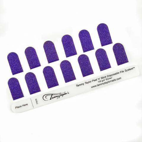 Kit lime jetable peel 'n' stick purple terminator "etcher"