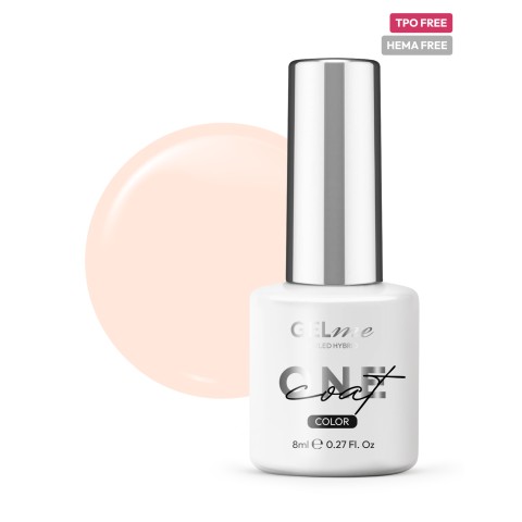 VSP GELme ONE Coat UV/LED Hybrid ESN 8ml Vernis Semi-Permanent #344 Latte Macchiato Couvrance Totale Sans HEMA ni TPO Collection WARM & COZY