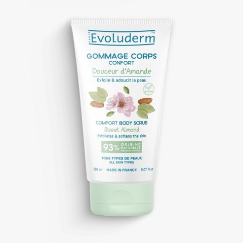 Gommage Corps Confort Douceur d'Amande 150ml Evoluderm