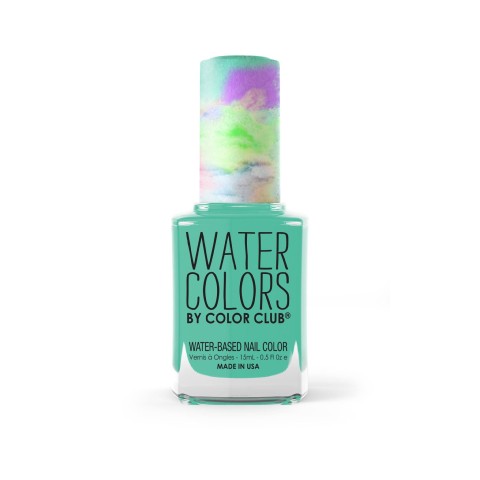 VERNIS A ONGLES A L' EAU POUR LES ENFANTS #JUST DEW IT  WATER COLOR by COLOR CLUB 