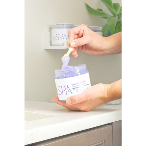 GOMMAGE AU SUCRE BCL #Sugar Scrub LAVANDE + MENTHE  (16oz-454G)