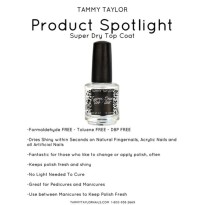 Super Dry Top Coat Tammy TAYLOR