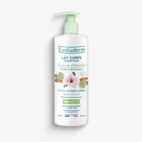 Lait Corps Protecteur Douceur d'Amande 500ml Evoluderm