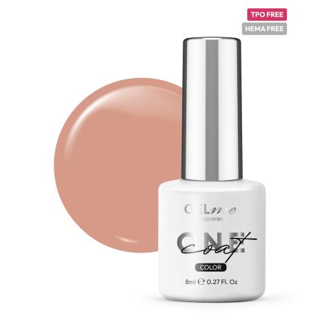 VSP GELme ONE Coat UV/LED Hybrid ESN 8ml Vernis Semi-Permanent #345 Mocha Couvrance Totale Sans HEMA ni TPO Collection WARM & COZY