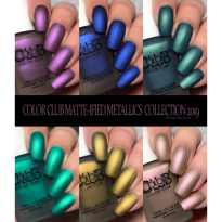 VERNIS COLOR CLUB WHAT'S THE MATTE-R ? Collection MATTE-IFIED METALLICS