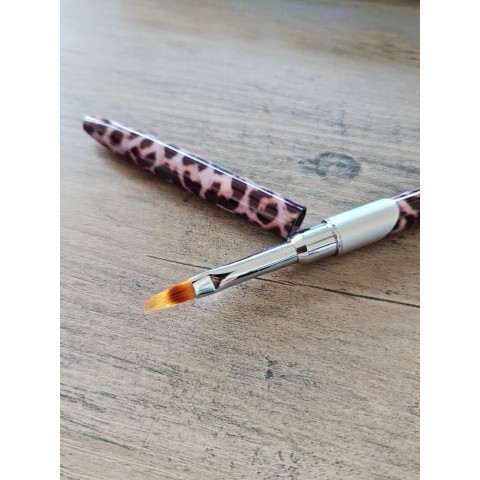 PINCEAU REFERMABLE LINER / DETAIL  POUR GEL OU PEINTURE  LEOPARD