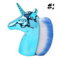 Brosse  ongles licorne BLEU  UNICORN