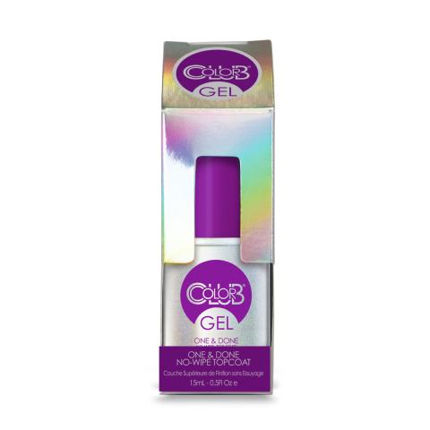 FINITION VERNIS SEMI PERMANENT SANS RÉSIDUS ONE & DONE COLOR CLUB