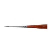 Pinceau de détail DB13R2 SQUIRREL #Roubloff Round Brush Dark Red