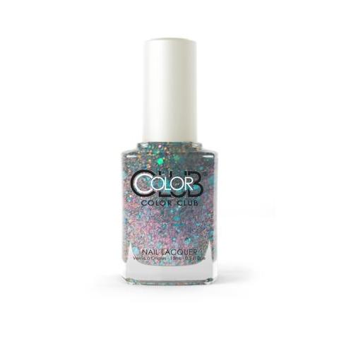 VERNIS SEMI PERMANENT  Holographique LICENSE TO CHILL  HALO ICE # 1336 COLOR CLUB