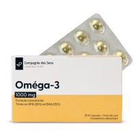 Oméga 3 - formule concentrée en EPA DHA - 1 mois de cure intensive