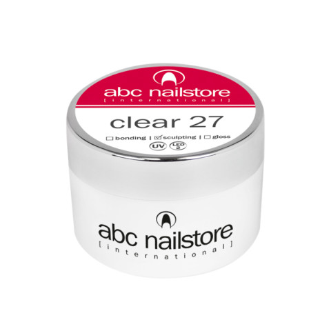 Gel UV de construction CLEAR 27 Impuls 100g ABC NAILSTORE