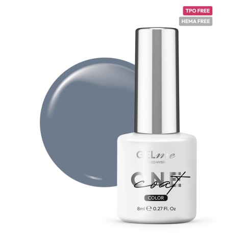 VSP GELme ONE Coat UV/LED Hybrid ESN 8ml Vernis Semi-Permanent #348 Stiffkey Blue Couvrance Totale Sans HEMA ni TPO Collection MYSTIC