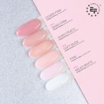 RUBBER BASE 3 en 1 Vernis semi permanent FUSION cover pink GELLACCO