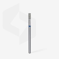 Embout Manucure STALEKS Diamond Nail Drill Bit, "Cylinder", Blue, Head Diameter 2.5 Mm