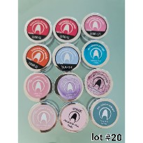 Lot de 12 Gel UV Couleur  ABC Nailstore artistgel LOT #20  TikTok