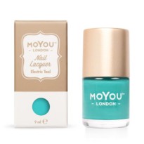 VERNIS STAMPING ELECTRIC TEAL  9ml  MOYOU