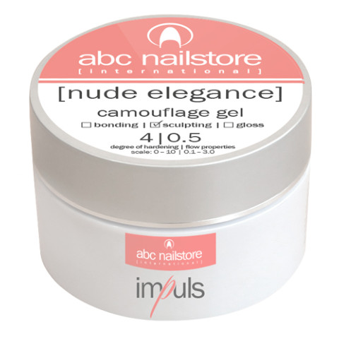 Gel UV NUDE ELEGANCE CAMOUFLAGE IMPULS ABC NAILSTORE 15gr