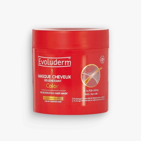 Masque Cheveux Régénérant Color 500 ml  Evoluderm