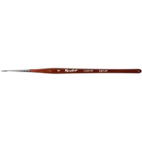 Pinceau de détail DB13R2 SQUIRREL #Roubloff Round Brush Dark Red