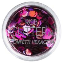 RUB Glitter EF Exclusive #3 CONFETTI HEXAGON