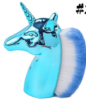 Brosse à ongles licorne BLEU  UNICORN