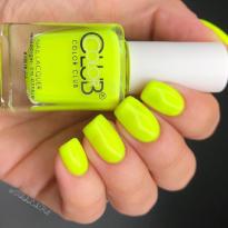 VERNIS A ONGLES VERNIS COLOR CLUB YELLIN YELLOW #AN10 POPTASTIC NÉON COLOR CLUB