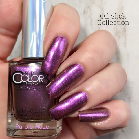 VERNIS SEMI PERMANENT EFFET 3-CHROME PURPLE HAZE #1211 COLOR CLUB 