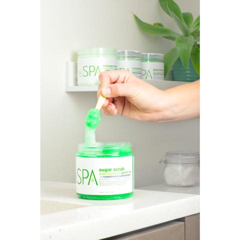 GOMMAGE AU SUCRE BCL #Sugar Scrub Lemongrass + Green Tea (16oz-454G)