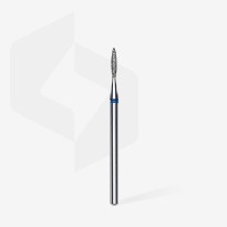 Lot de 10 Embouts Manucure STALEKS Diamond Nail Drill Bit, "Ball", BLUE, Head Diameter 1.6 Mm