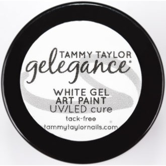 Gelegance Gel Paint WHITE Tammy TAYLOR