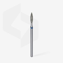 Lot de 10 Embouts Manucure STALEKS Diamond Nail Drill Bit, "Ball", BLUE, Head Diameter 2.3 Mm