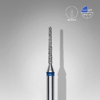 Embout Manucure STALEKS Diamond Nail Drill Bit, Aiguille, Blue, Head Diameter 1 Mm