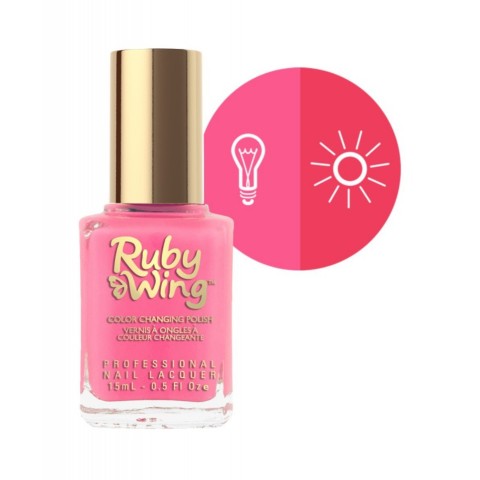 VERNIS A ONGLES CHANGE AU SOLEIL #GROUPIE RUBY WING