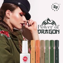 KIT DE 6 VERNIS SEMI PERMANENTS GEL ME Collection POWER OF DRAGON