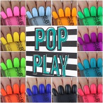 KIT de 8 Vernis  ongles COLOR CLUB POP PLAY 