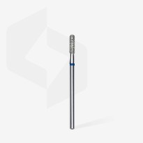 Lot de 10 Embouts Manucure STALEKS Diamond Nail Drill Bit, Rounded "Cylinder", Blue, Head Diameter 2.3 Mm