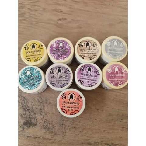 Lot de 9 Gel UV   ABC Nailstore artistgel LOT #23  TikTok