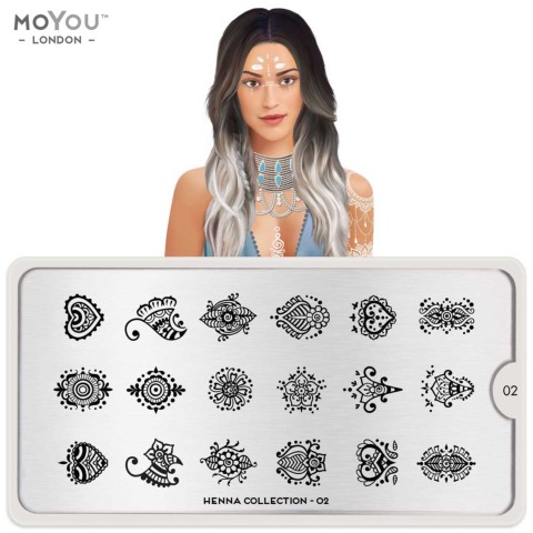 Plaque MOYOU Collection HENNA 02