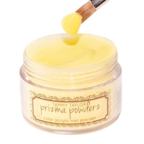 Résine acrylique PRIZMA POWDER Canary Yellow 45gr #128 TAMMY TAYLOR